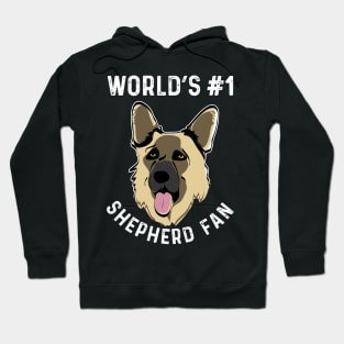 World's No 1 German Shepherd Fan Dog Lover Gifts Hoodie